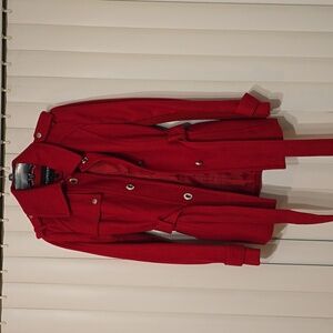 Express wool blend coat